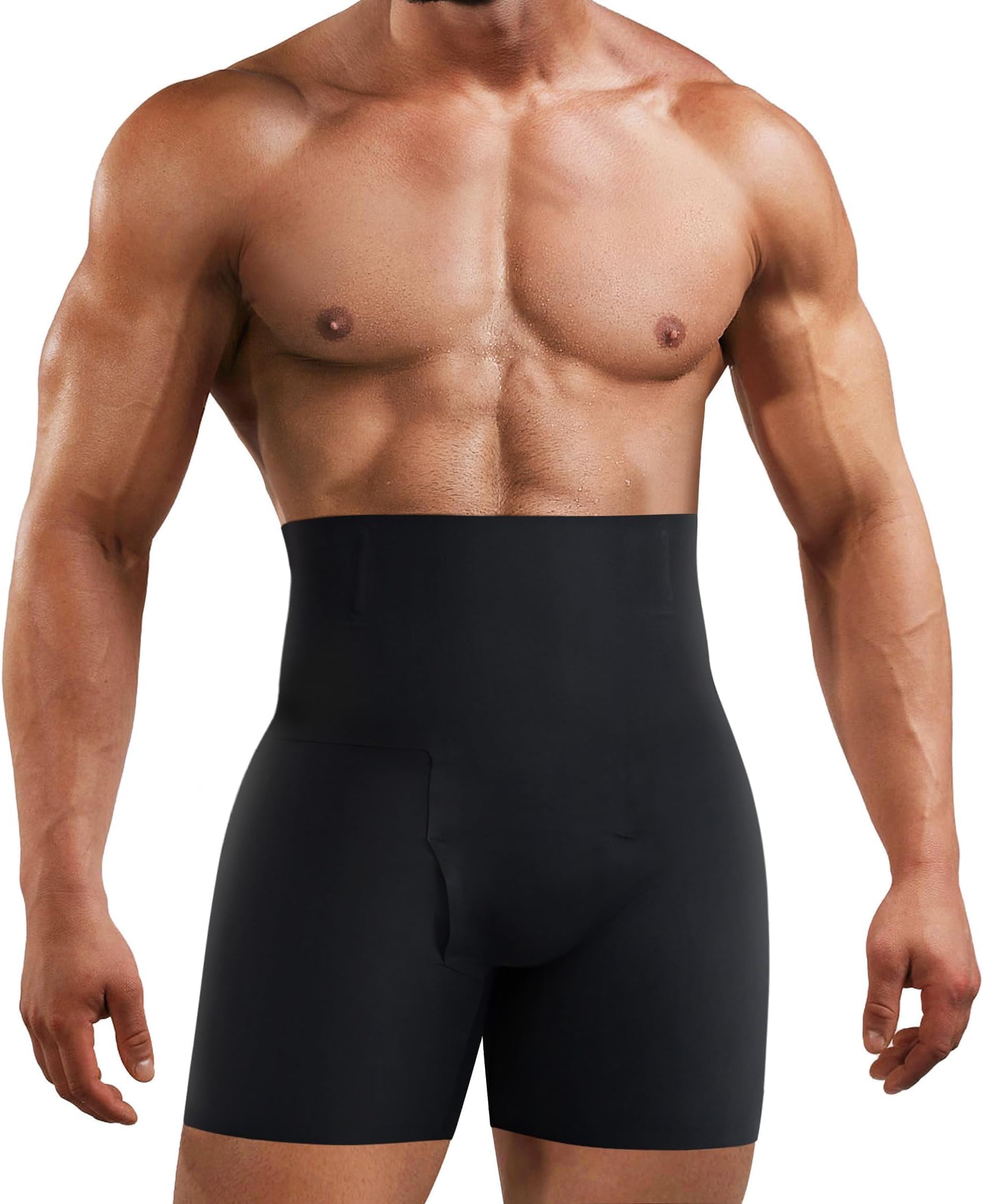 Gotoly Mutande Uomo Boxer Compressione Boxer Slip Contenitivo Modellante Boxer da Uomo Pancera Contenitiva Uomo Mutande Contenitive Intimo Modellante Pantaloncini