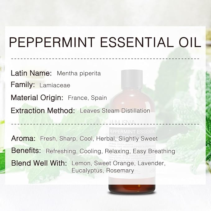 Aceite Esencial de Menta 100% Puro y Natural 100ml miniatura 3