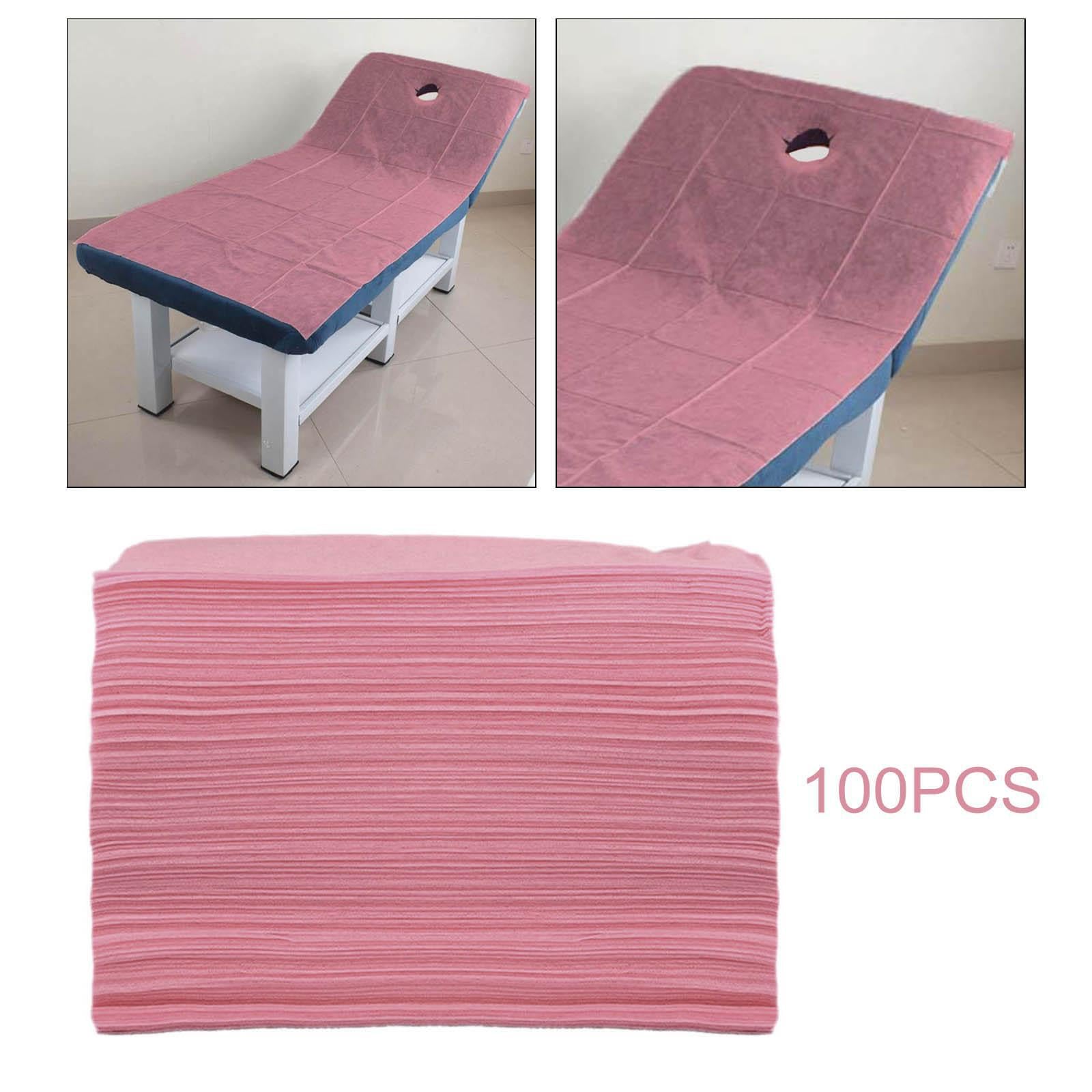 Funda de cama para salón de belleza, sábanas desechables de tela suave no tejida, opciones para el cuidado de ancianos y bebés, clubes de spa, camilla gruesa, funda de