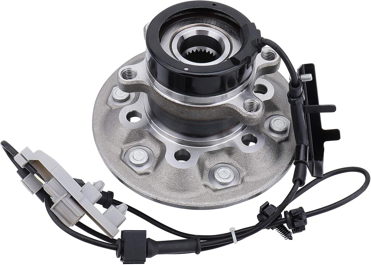 IRONTEK 515111 Front Right Wheel Bearing and Hub Assembly (6 Lug 4WD w/ABS) Fits 2004-2008 for Chevrolet Colorado, 2004-2008 for GMC Canyon, 2006-2008 for Isuzu i-350 1PCS