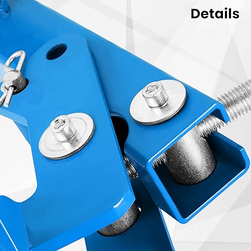 Miniatura 7 de Herramienta extensible de reforma de rodillo de guardabarros, herramienta de rodadura de guardabarros de acero resistente, rodillo de arco de rueda,