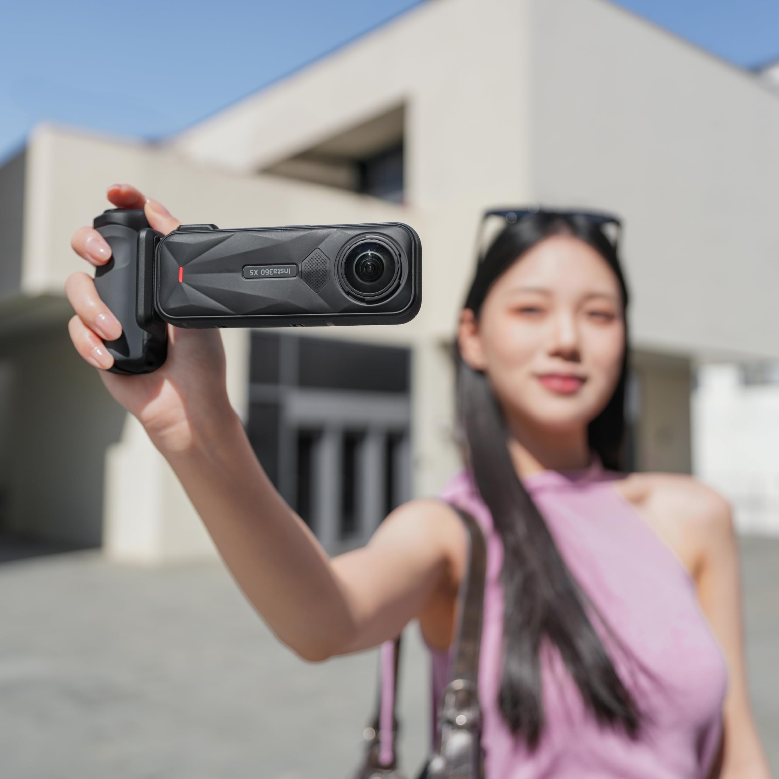 Insta360 X5 Grip Photo (Noir)