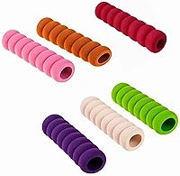 Vista 1 de Juego de 6 fundas para manijas de puerta, fundas para pomos de puerta, espuma EVA, protector de manija de puerta, cubierta de manija de puerta