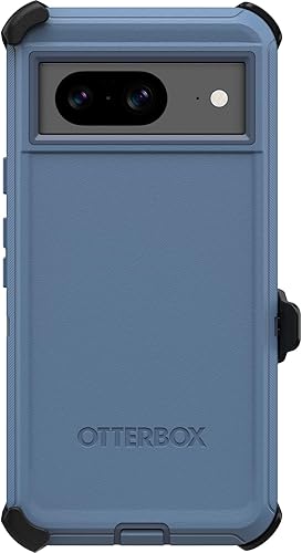 Miniatura 10 de OtterBox Funda para Google Pixel 8 Defender Series, negra, resistente y duradera, con protección de puerto, incluye soporte de clip de funda