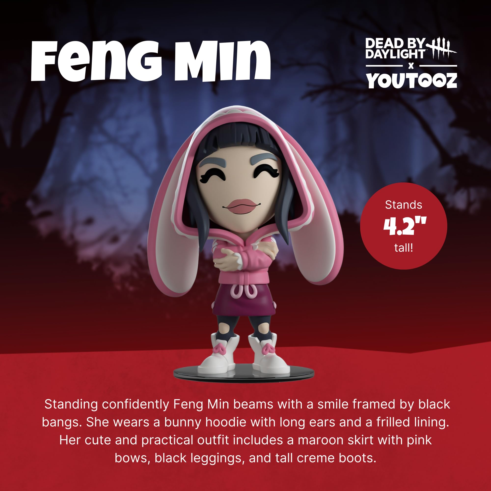 Amazon.de: Youtooz - Dead by Daylight Vinyl-Figur Feng Min 10 cm