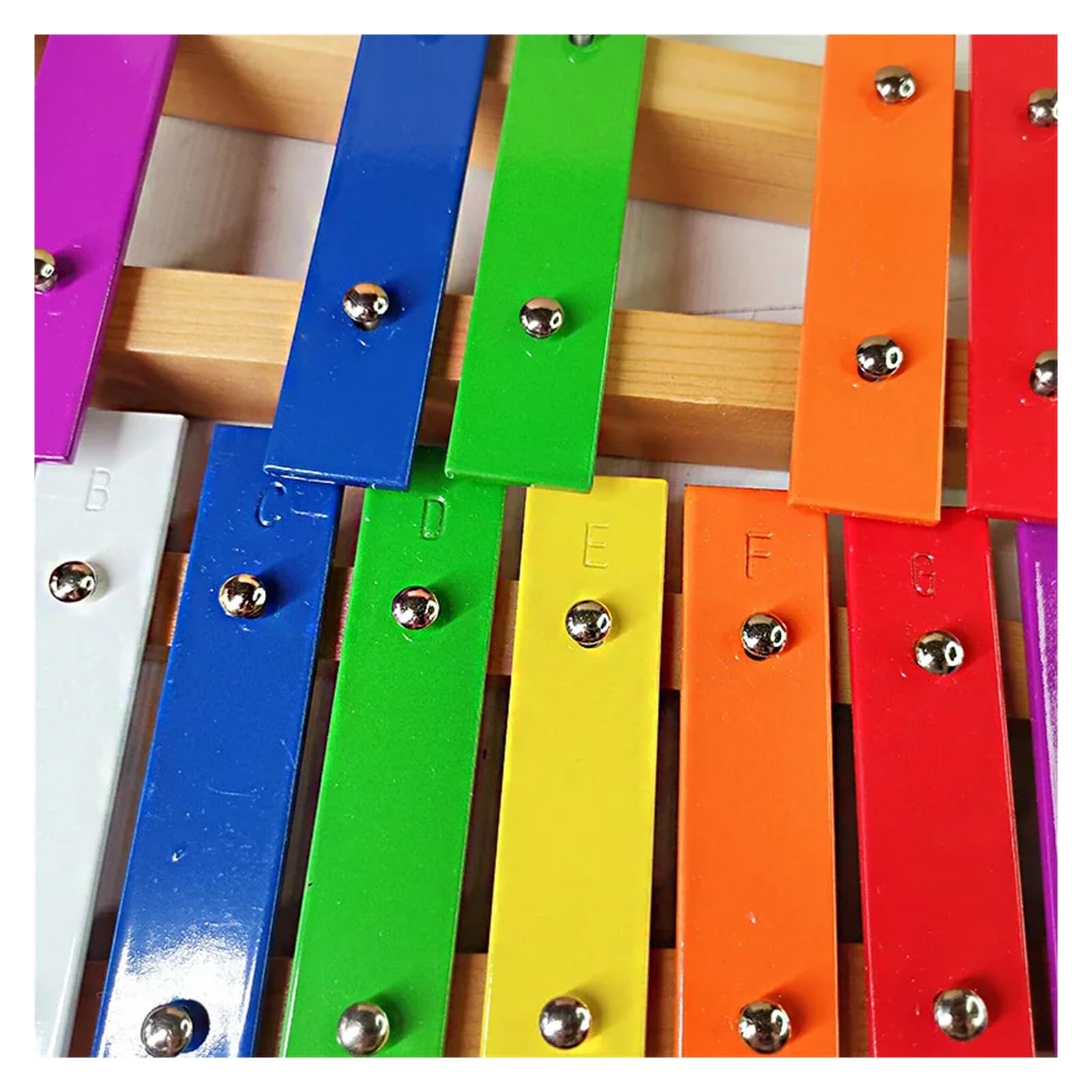 Xylophone, 20 Tones | Strumento con base in legno e pezzi in alluminio