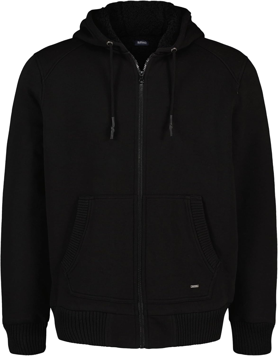 Buffalo David Bitton mens Long Sleeve Sherpa Fleece Zip Up - Image 5