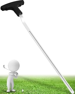 Golf Grip Removal Tool, 12.2" V-Groove Golf Grip Remover Saver Gripping Tool Standard Length Swinging Golf Grip Remover Kit