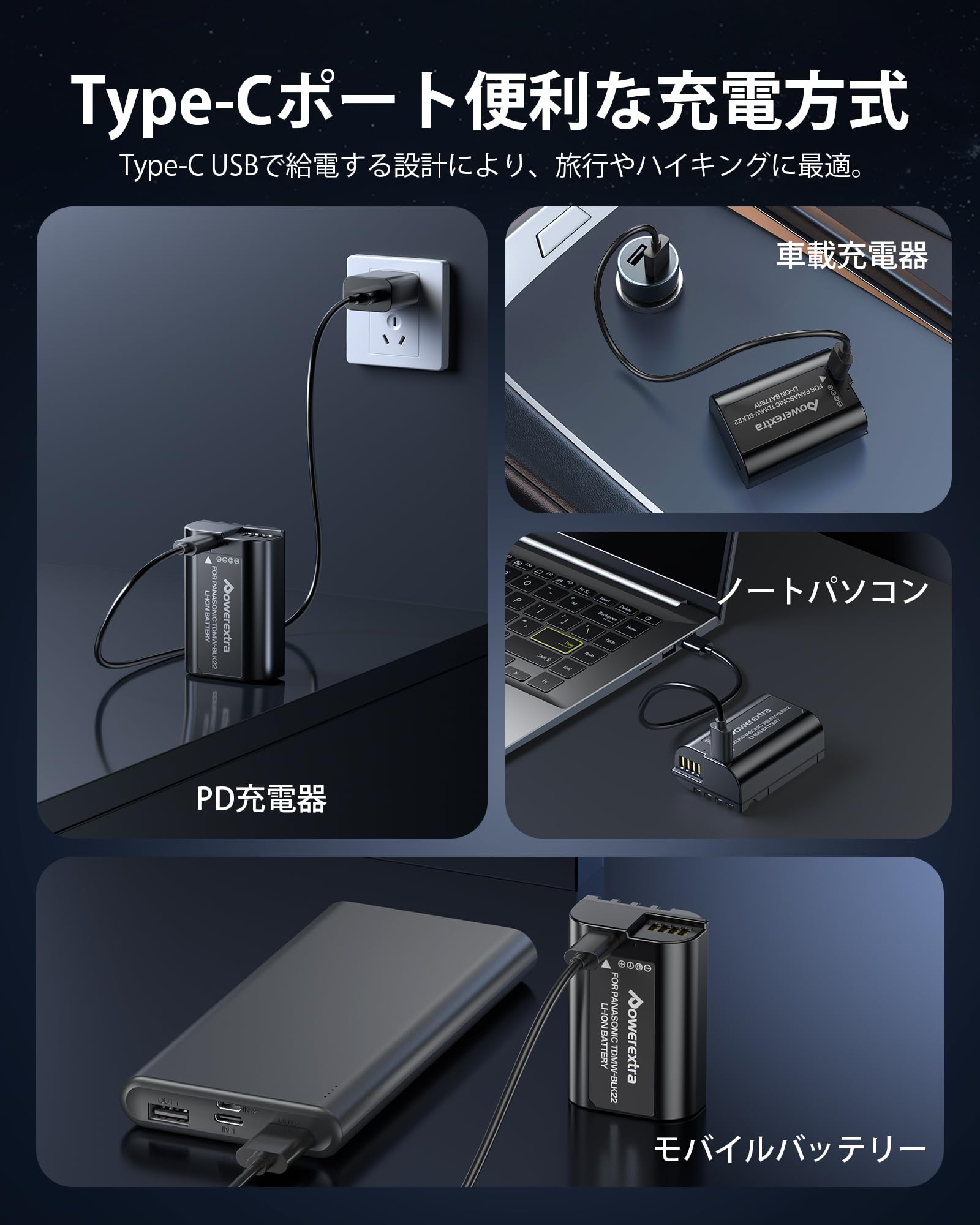 Amazon.co.jp: DMW-BLK22 互換バッテリー 2400mAh パナソニック LUMIX