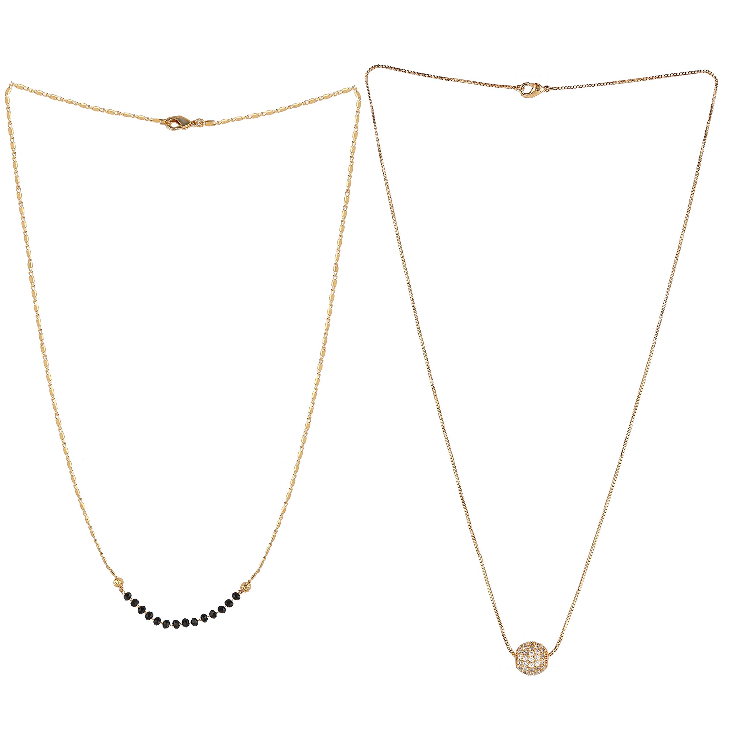 See full amazon price history chart for Brado Jewellery Gold Plated White American Diamond Pendant and Black Bead With Golden Chain Combo of 2 Necklace For Women And Girls Brado Jewellery Gold Plated White American Diamond Pendant and Black Bead With Golden Chain Combo of 2 Necklace For Women And Girls (B08R2K2ZF2) Amazon Price History, Amazon Price Tracker