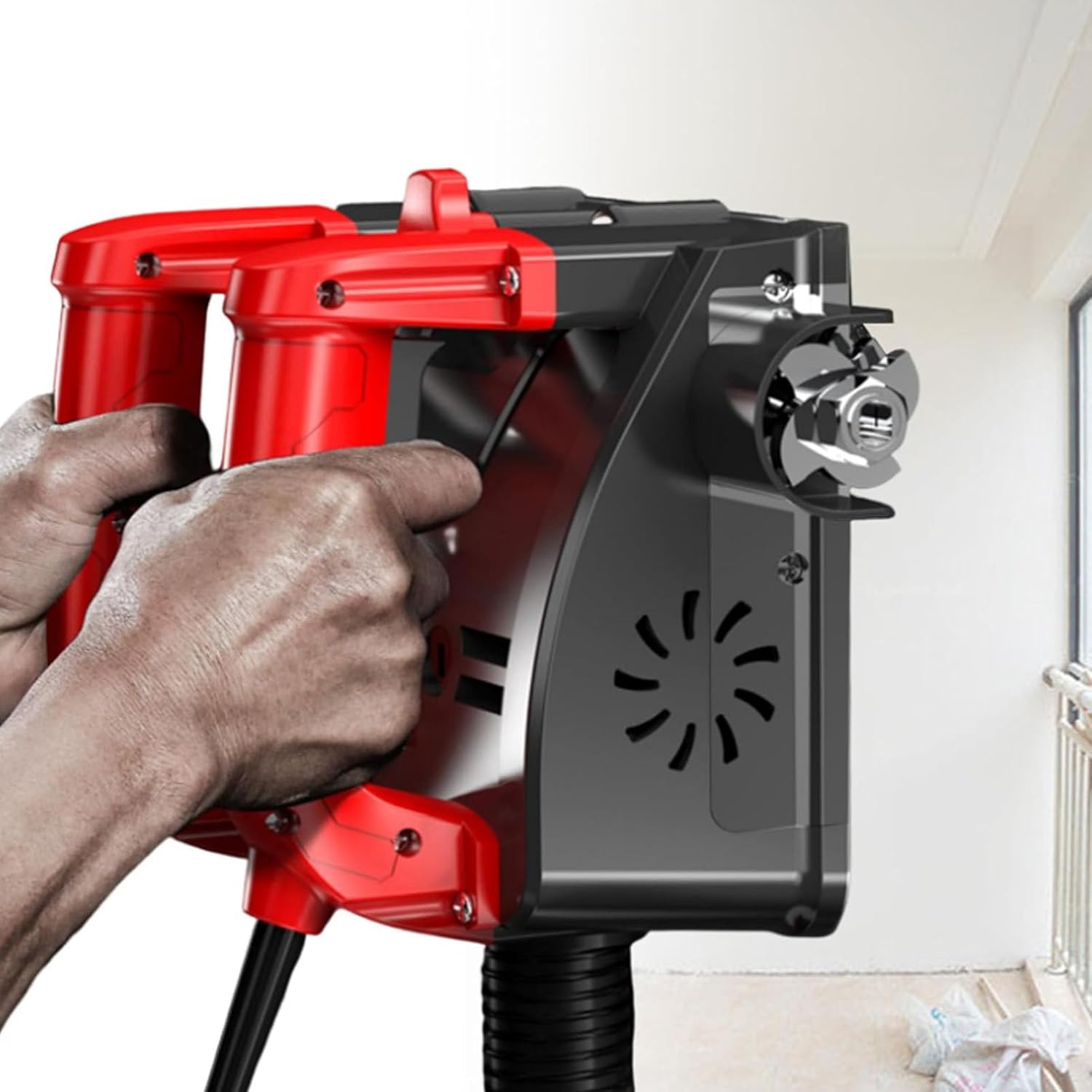 Electric Wall Planing Machine Handheld Professional Concrete Shovel Machine Wall Scraper Planner 1-4mm Pure Copper Motor for Walls