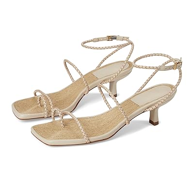 Schutz Kaya Straw Mid Women