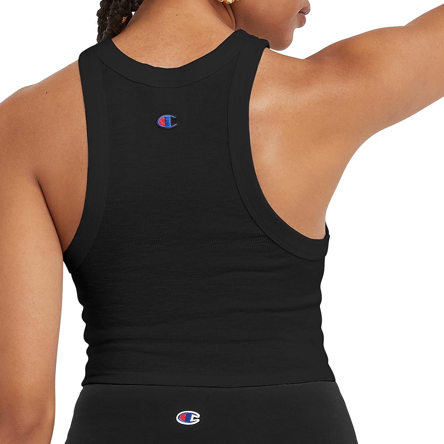 Champion Fitted, Athletic, Cute Ribbed Tank Top for Women