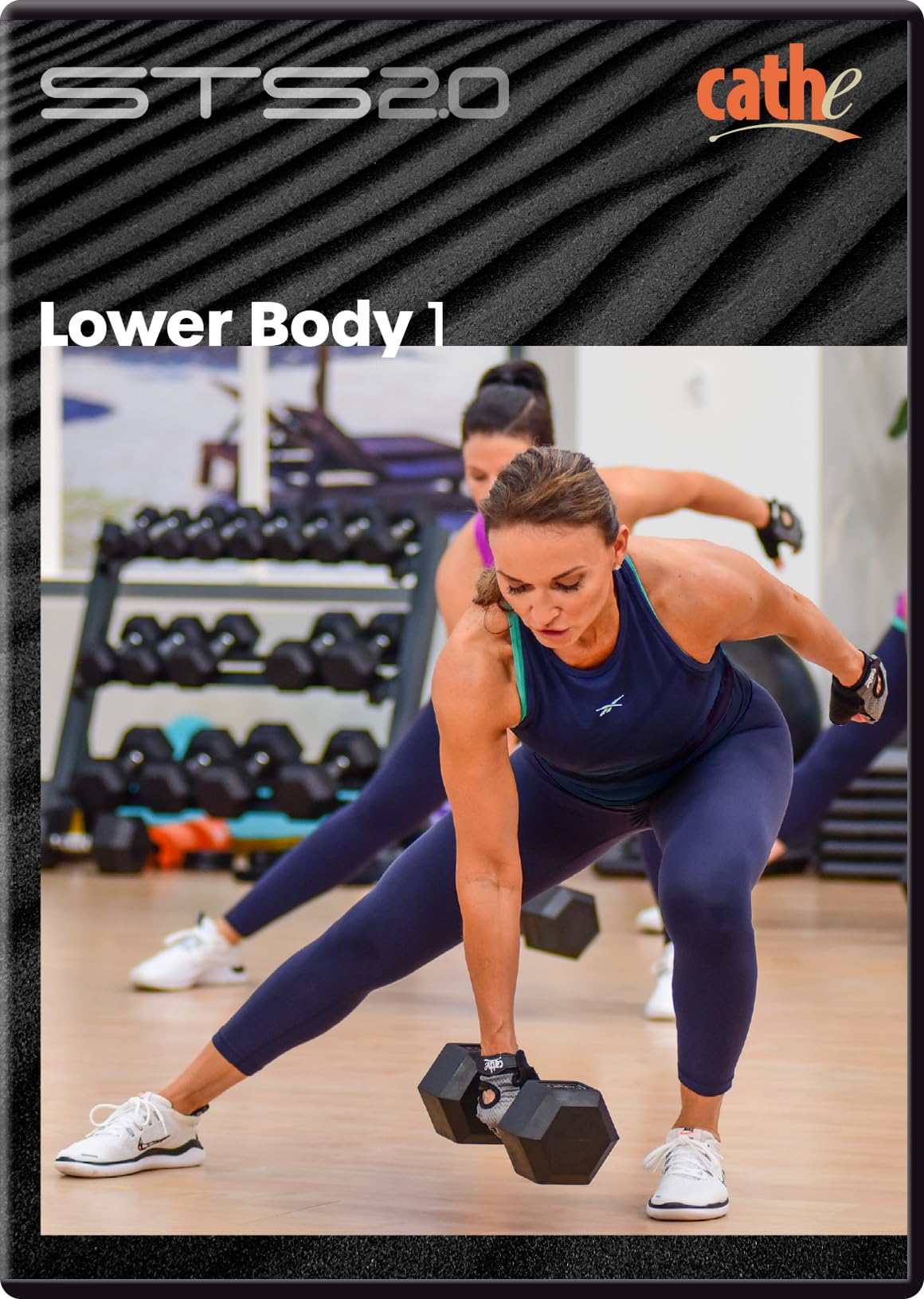 Cathe Friedrich STS 2.0 Lower Body 1 Leg Glute and Booty Workout DVD For Women & Men - Tone & Shape Your Butt, Thighs, Hips, Glutes and Legs