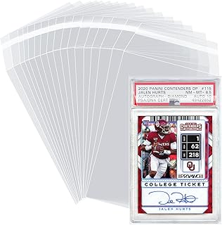 Sleeves for PSA Graded Slabs Ultra Protection for The Graded Card for Pro Collector (100Pack)