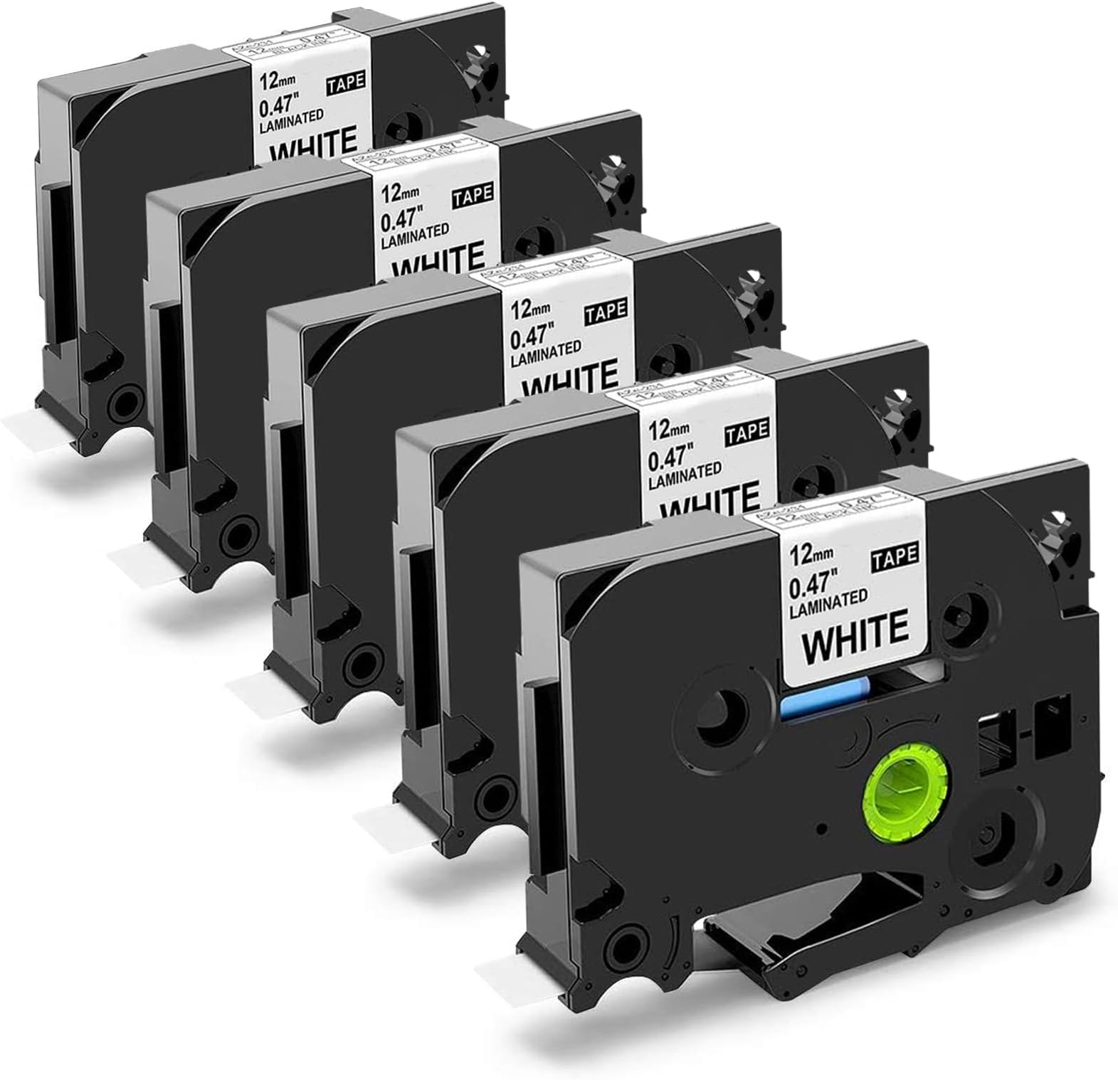 Oozmas TZe231 Compatible with Brother Label Printer Tape TZ Tape TZe