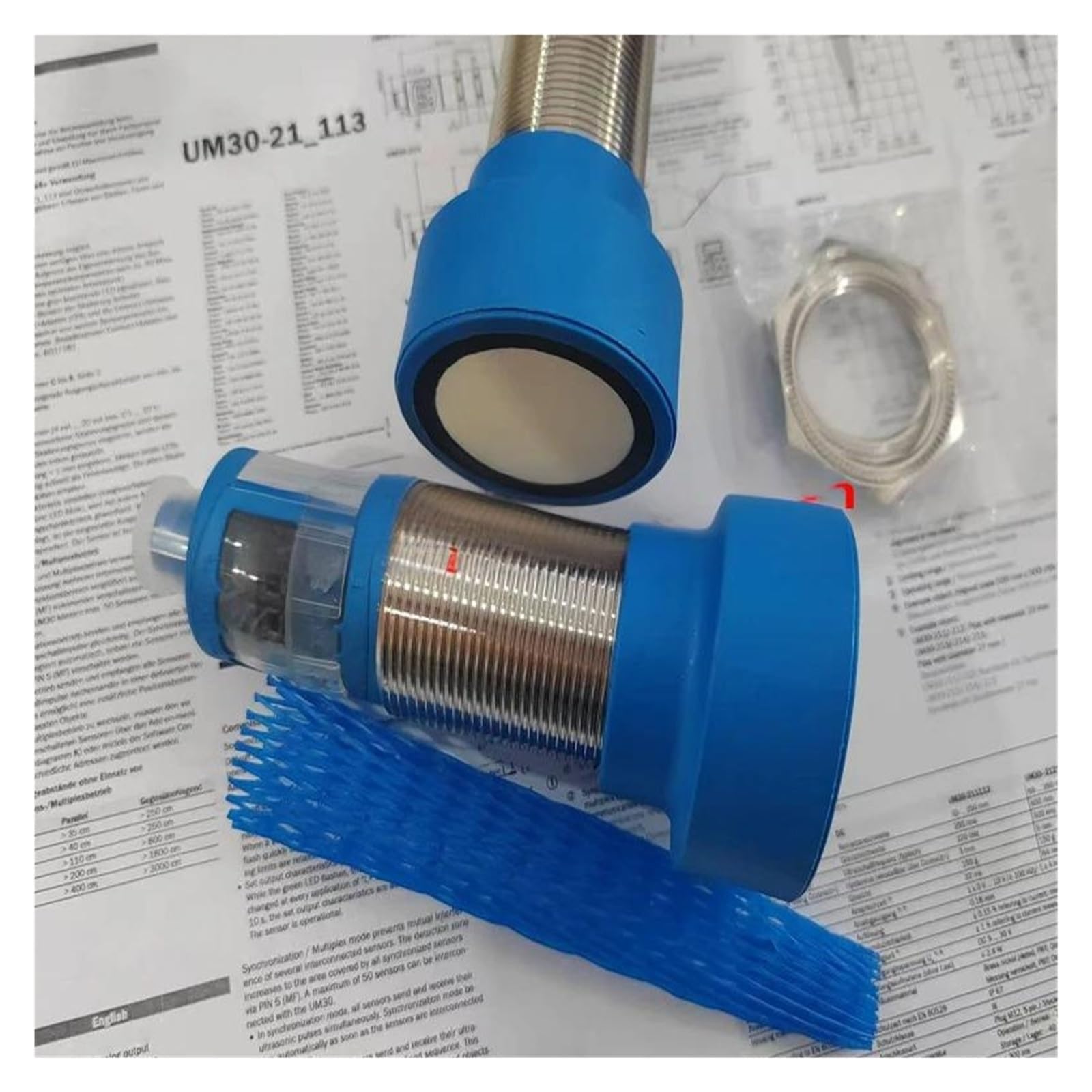 NACODLUL 1pcs UM30-214112 UM30-·213118 UM30-215111 UM30-215114 UM30-215115 UM30-215112 UM30-214111 UM30-215118 sensor(UM30-215114)