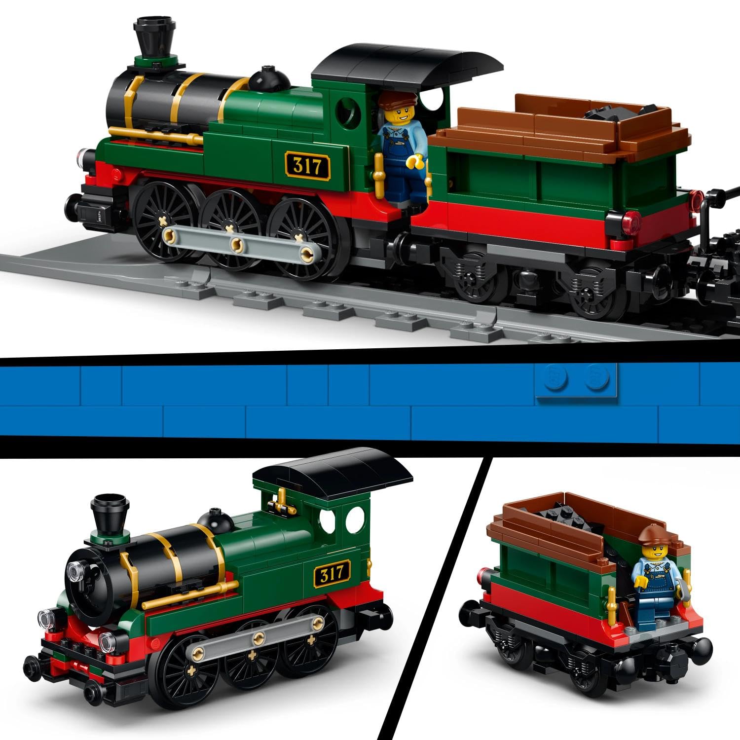 LEGO Vintage Steam Train - Build Your Own! -5 LEGO Vintage Steam Train - Build Your Own! -5