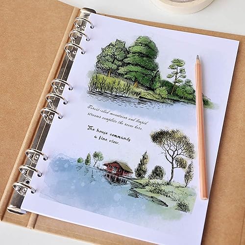 Vista 20 de Sello transparente de fondo de mar para hacer tarjetas, faro de Acción de Gracias, gato, nube, hierba, sello de goma transparente para decoración