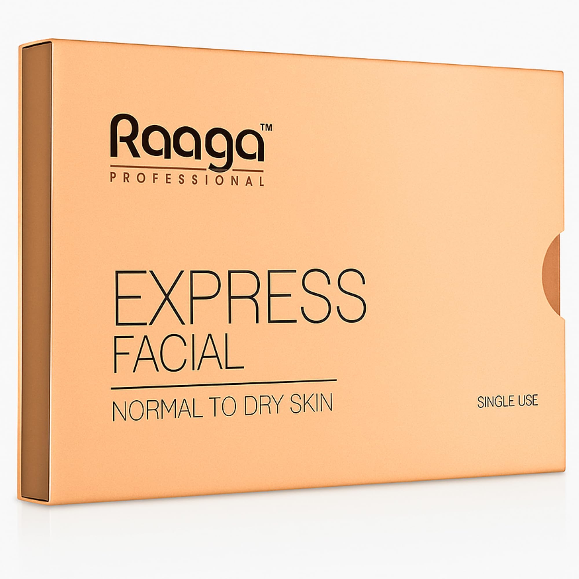 Express Single Use Facial Kit | For Dry, Dull Skin | 6-Step Skincare Set At Home | Cleanser, Scrub, Toner, Massage Gel, Face Mask & Sunscreen | 35g/1.23 Oz