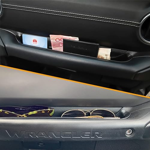 Miniatura 6 de GrabTray - Bandeja de almacenamiento interior para Jeep Wrangler JL para pasajeros JLU Sports Sahara Freedom Rubicon X y Unlimited 4XE