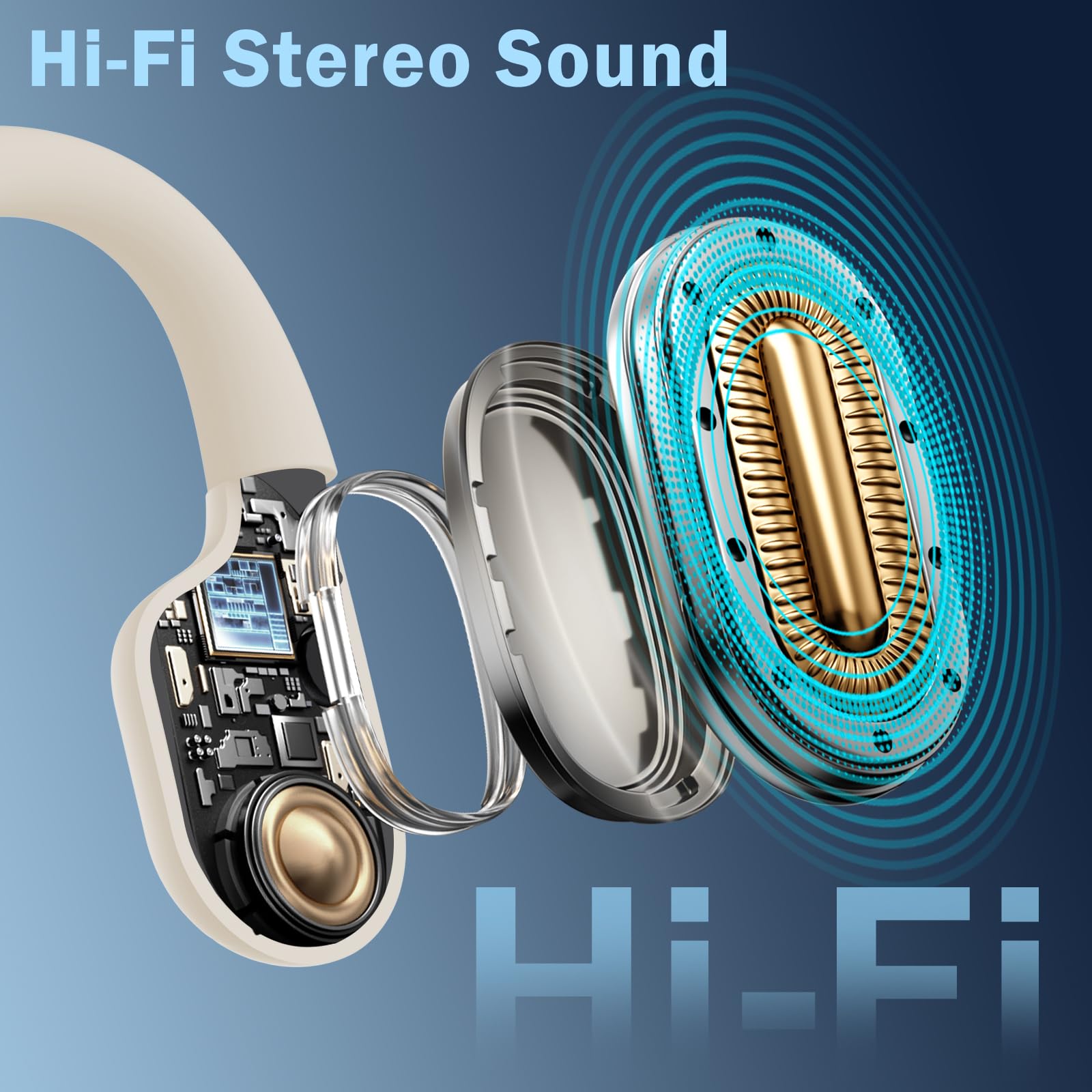 LiteSurge - Cuffie per nuoto a conduzione ossea, impermeabili, IP68, auricolari aperti Bluetooth 5.4, con memoria MP3 da 32 GB, per nuoto, maratona, colore: viola