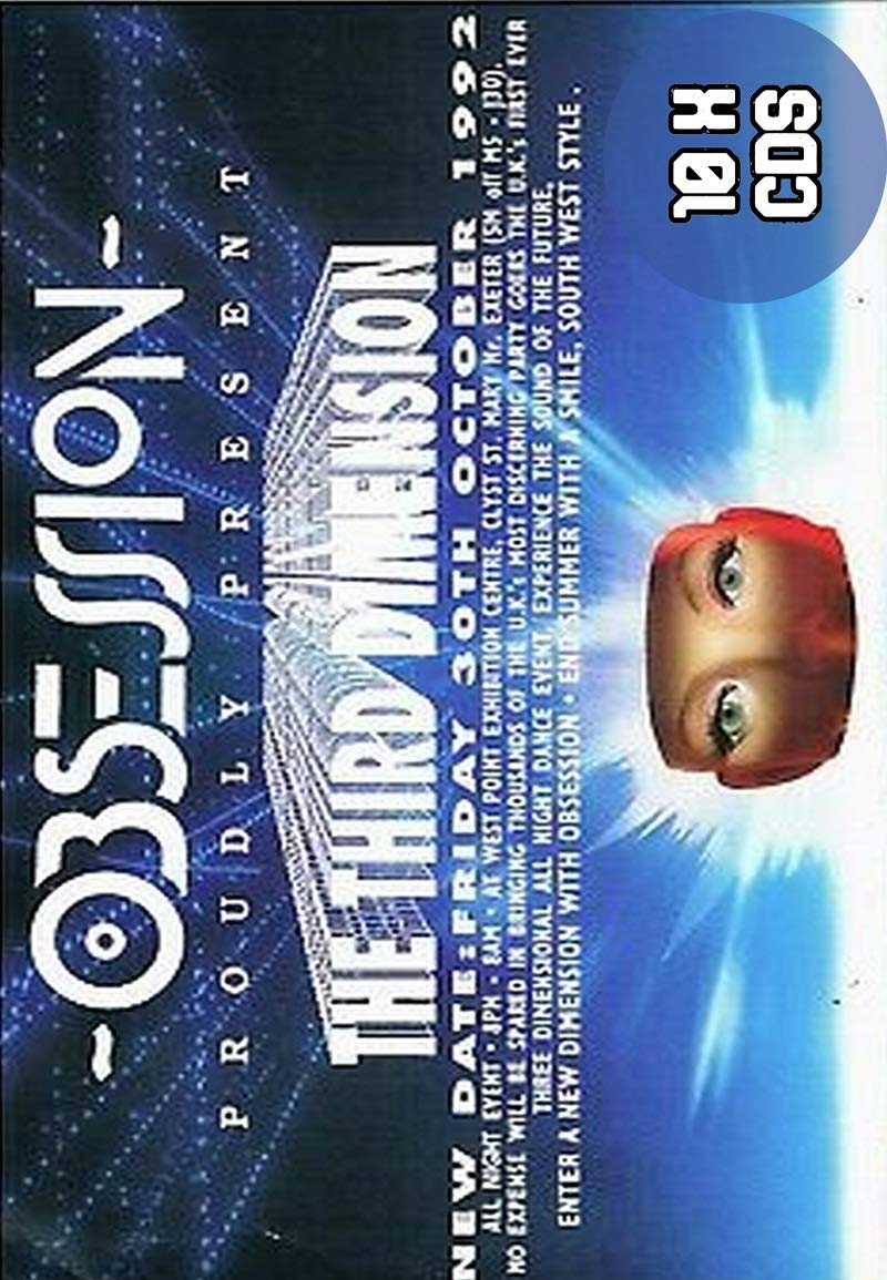 Obsession - The Third Dimension - 1992 - CD Pack