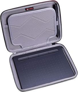 Hard Small case for XP-Pen StarG640 / Wacom CTL4100 / Small One by Wacom Intuos Graphics Drawing Ultrathin Tablet -Travel Protective Carrying Storage Bag