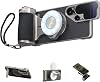 Kit de agarre maestro para cámara de teléfono TELESIN para Samsung Galaxy S26 Ultra | con flash 10X 2 en 1/filtro ND16/funda para teléfono, carga inalámbrica magnética para S26 Ultra, mango con filtros AI estilo DSLR 1