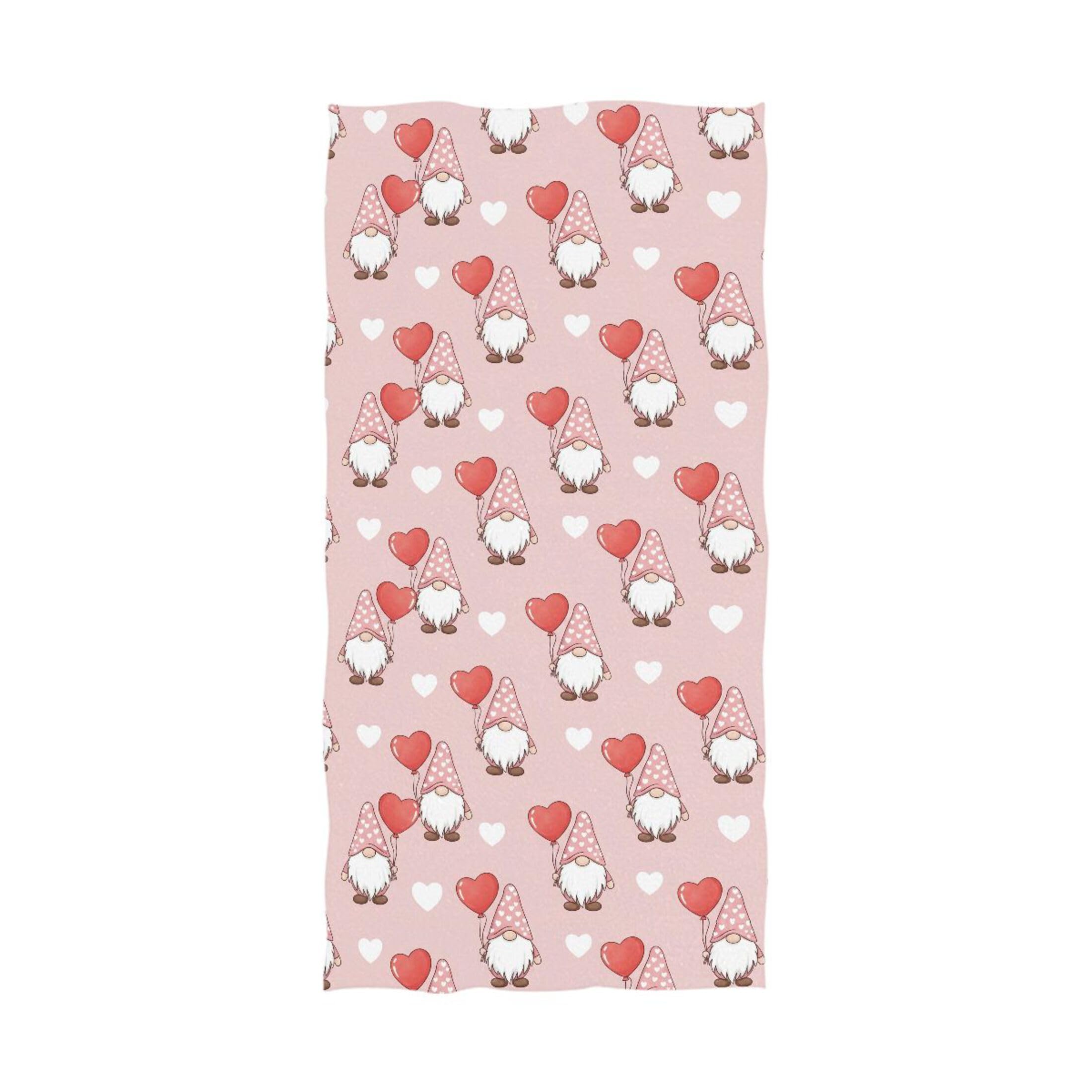 Kutsu Gnomes Bath Towel, Highly Absorbent Cotton Soft Bath Hand Towel for Bathroom Kitchen Hotel Spa, 64 x 32 In
