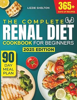 The Complete Renal Diet Cookbook for Beginners: Easy, Delicious Low-Sodium, Low-Potassium, and Low-Phosphorus Recipes to Help You Take Control of Your Diet and Health for Long-Term Well-Being. - Amazon product rated Grade B