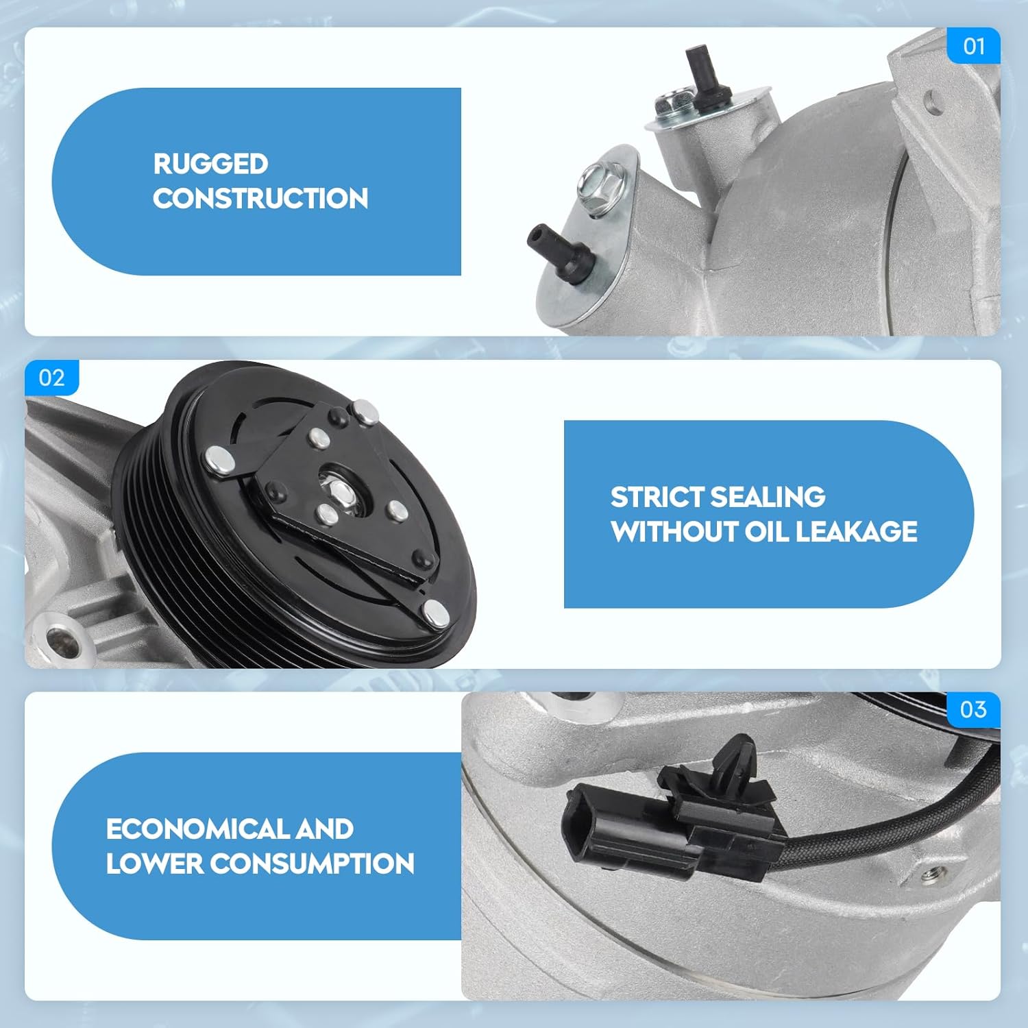 NEW Air Conditioning A/C Compressor Component Kit complete For Nissan Maxima 3.5L 2009 2010 2011 2012 2013, CO 11319C, KT 4873
