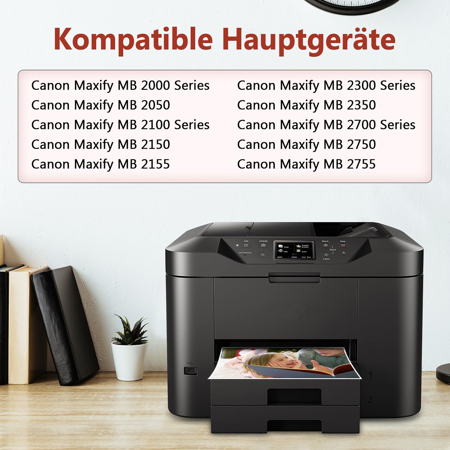 4er-Pack PGI-1500XL Multipack Kompatibel für Canon Maxify MB2750 Patronen
