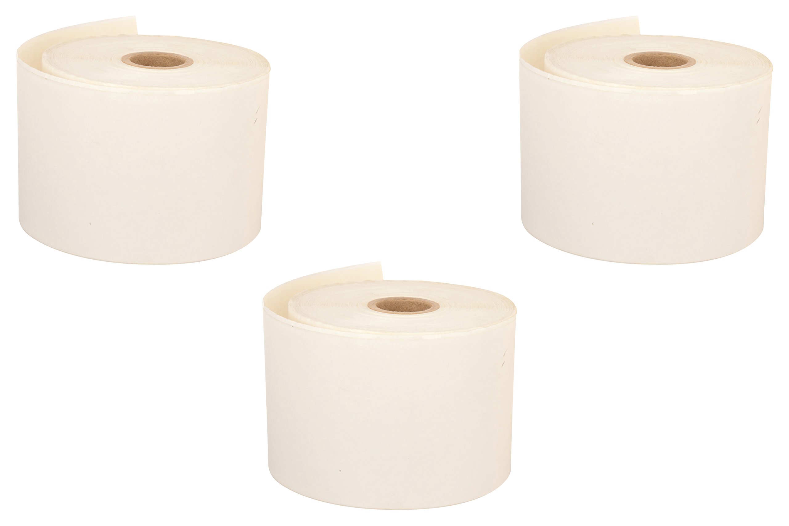 HQMS DTROLL 3X2 (3) Direct Thermal Barcode Labels Stickers - Pack of 3 (3 inches x 2 inches x 500 Labels per Roll)