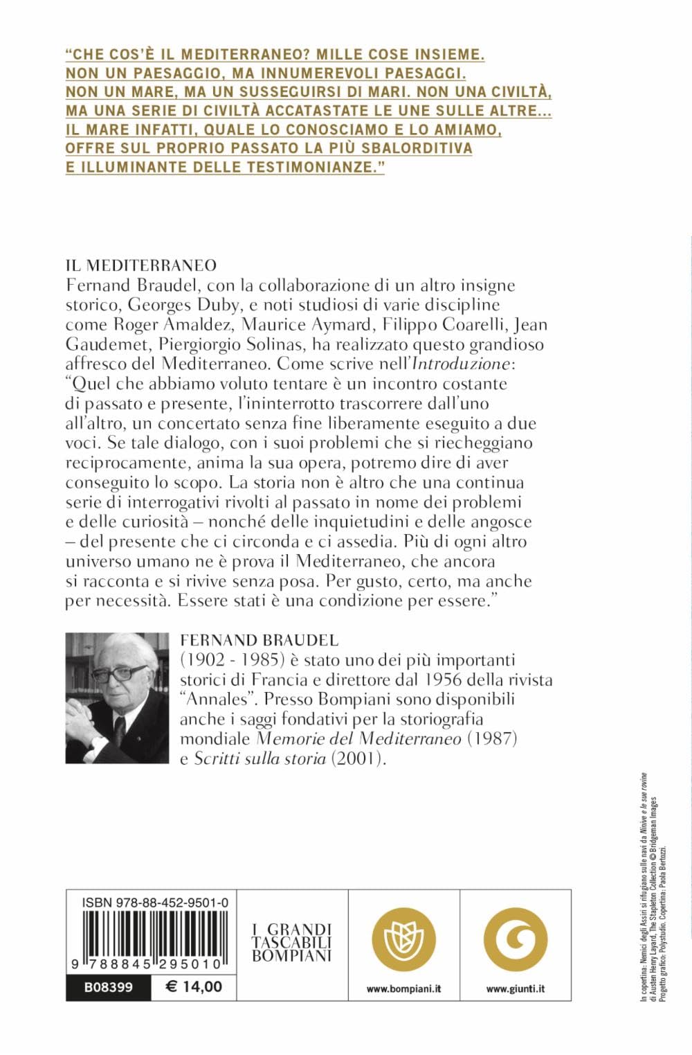 Il Mediterraneo: lo spazio, la storia, gli uomini, le tradizioni