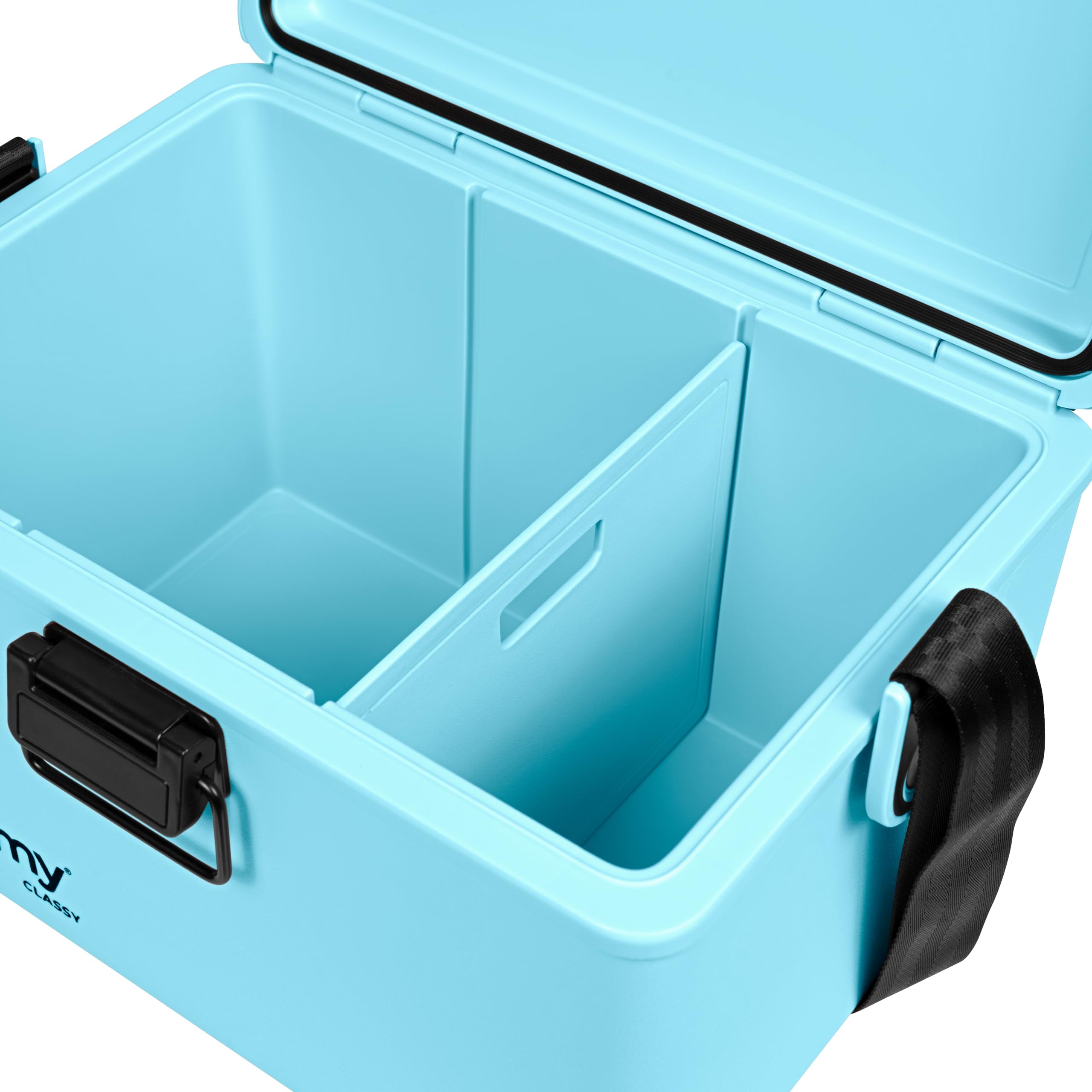 Steamy Classy 12, Kühlbox mit Schultergurt, 12 Liter, Sky Blue, Blauw
