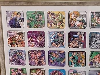 荒木飛呂彦原画展　ジョジョ　5点セット Amazon.co.jp: 荒木飛呂彦原画展 ジョジョ展 B2ポスター 第5部