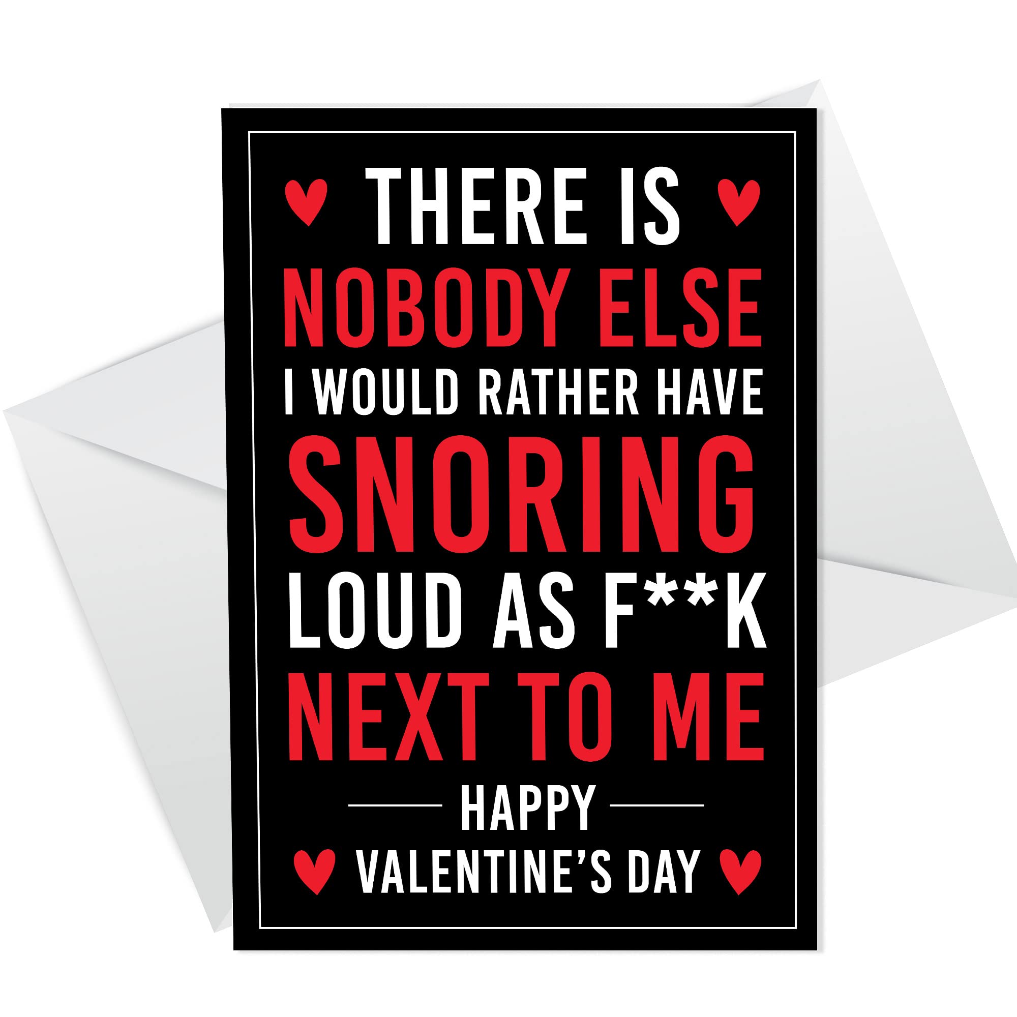 RED OCEAN Funny Valentines Day Rude Card For Husband Boyfriend, Valentine's Card For Him, Funny Valentines Card For Men, Valentines Day Card For Him, Funny Boyfriend Husband Cards