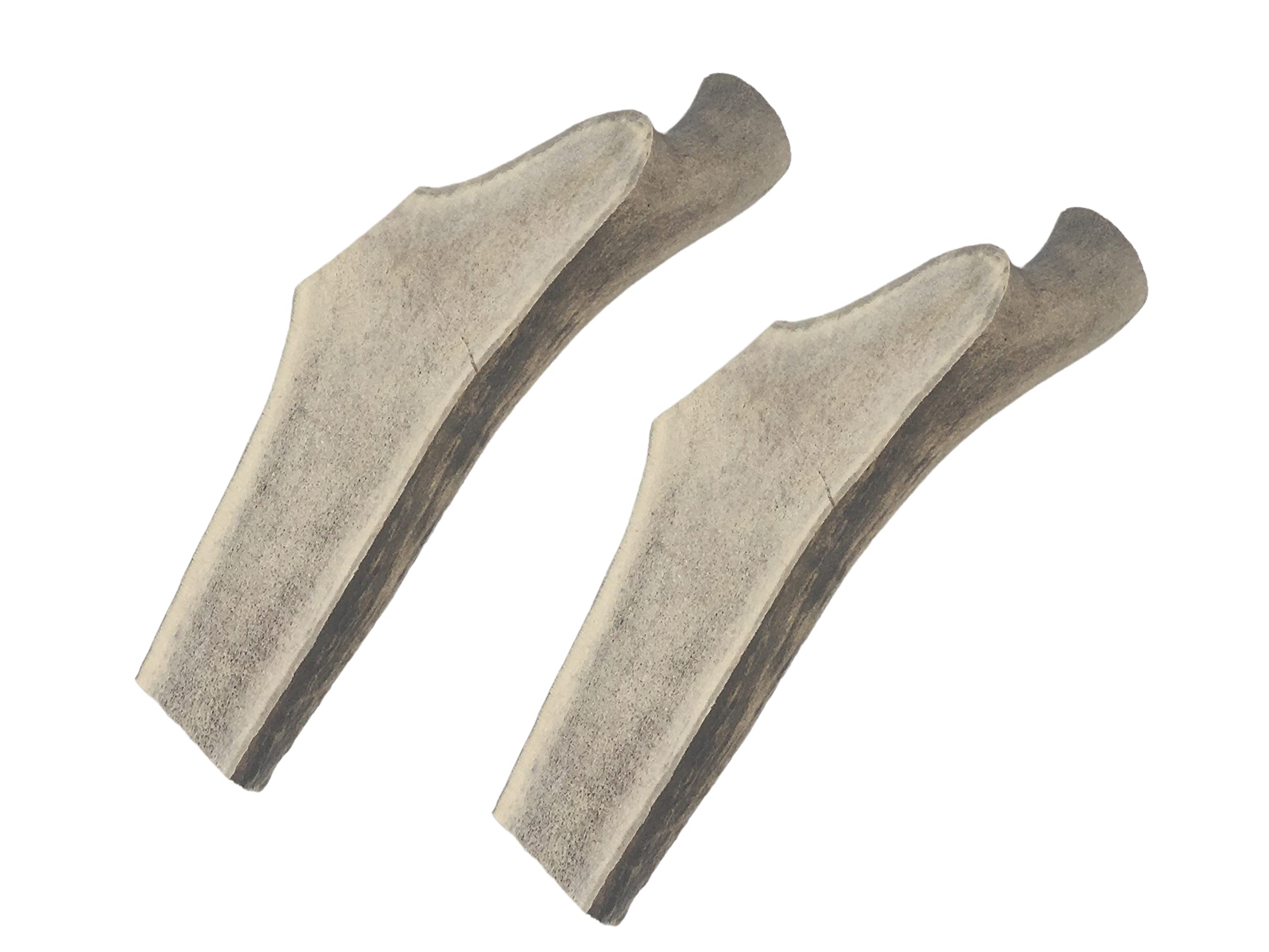 Ace Antlers Pack of 2 XL (151-200g) Split Deer Antlers for Dogs - Natural Adult Dog Antler Chews in 4 sizes inc Medium, Large, XL & XXL.