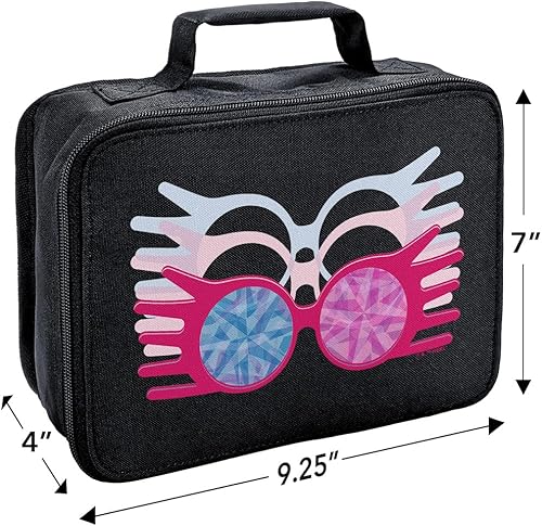 Miniatura 2 de LOGOVISION Harry Potter Luna Lovegood Specterspecs - Lonchera con aislamiento de lados suaves, bolsa de almuerzo reutilizable para trabajo escolar y