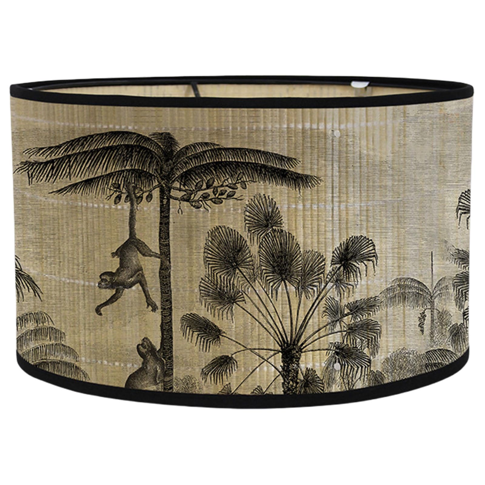 painting lamp shade chandelier light cover hanging light cover ceiling pendant lamp shade decorative drum print lampshade