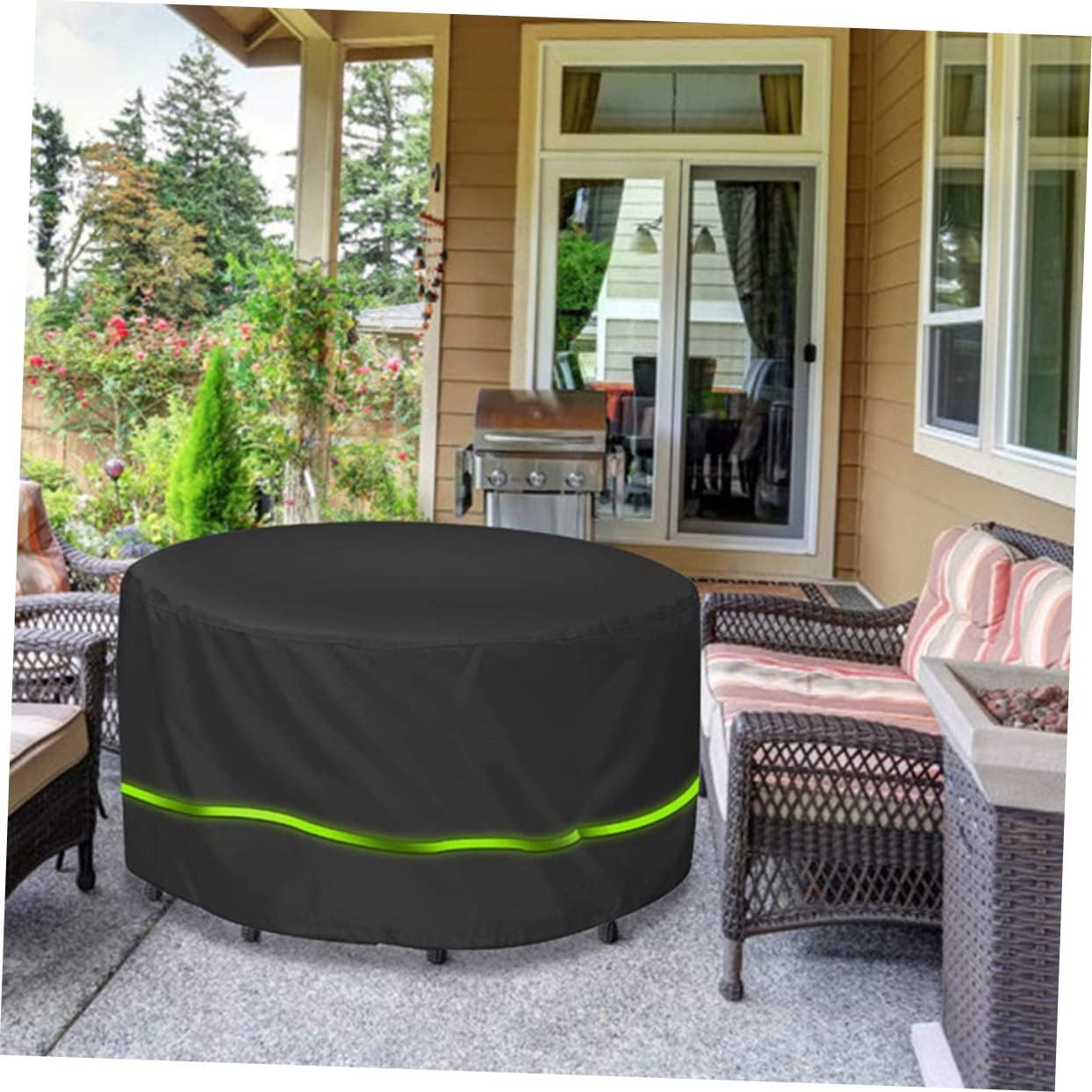 Generic Foldable Table Cover Wear-resistant Table Protector for Dining and Patio Use Easy to Install Resistant