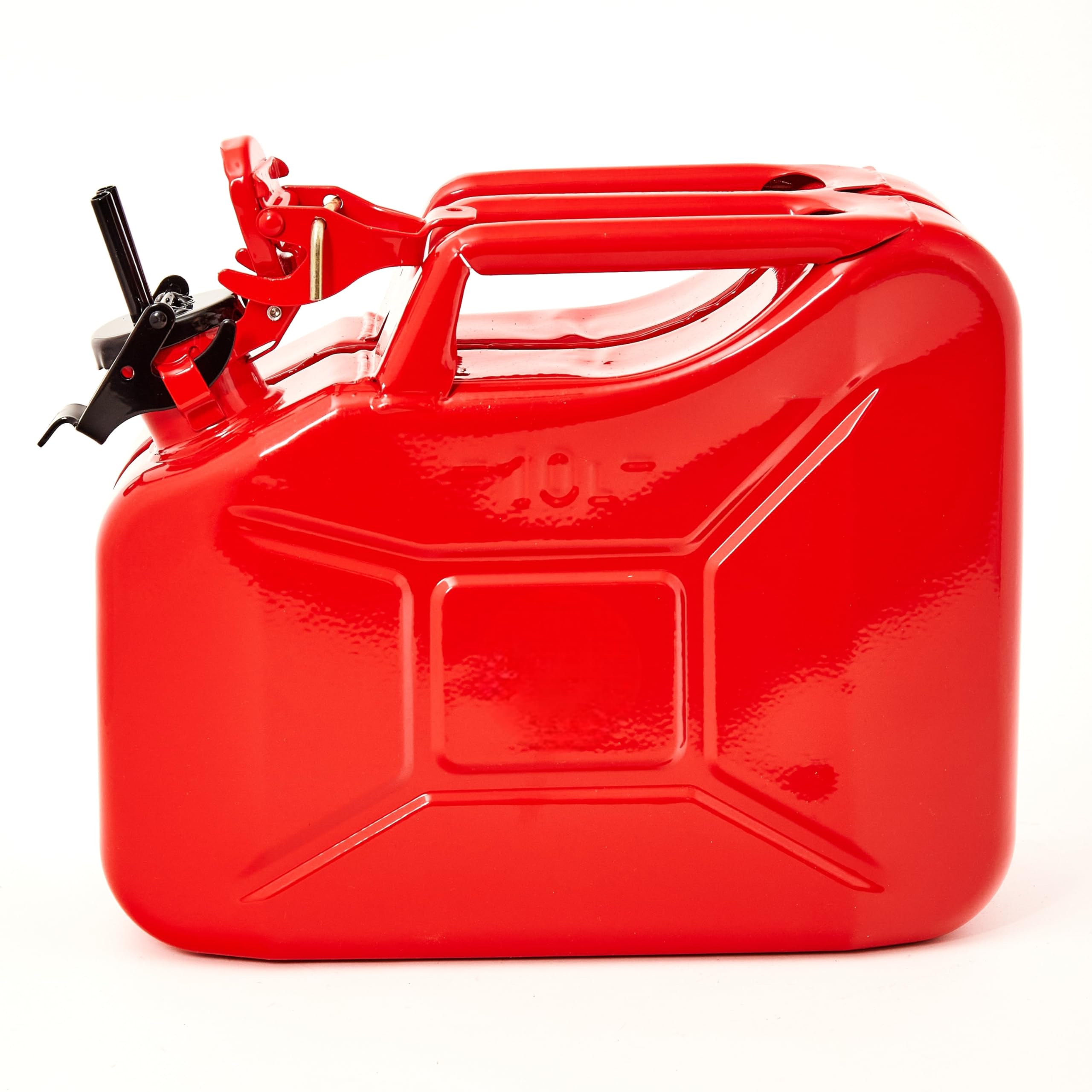 BW Adattatore per tanica carburante in metallo un tubo di aspirazione e un tubo di alimentazione per il collegamento di un tubo della benzina al serbatoio e per il collegamento di altri contenitori