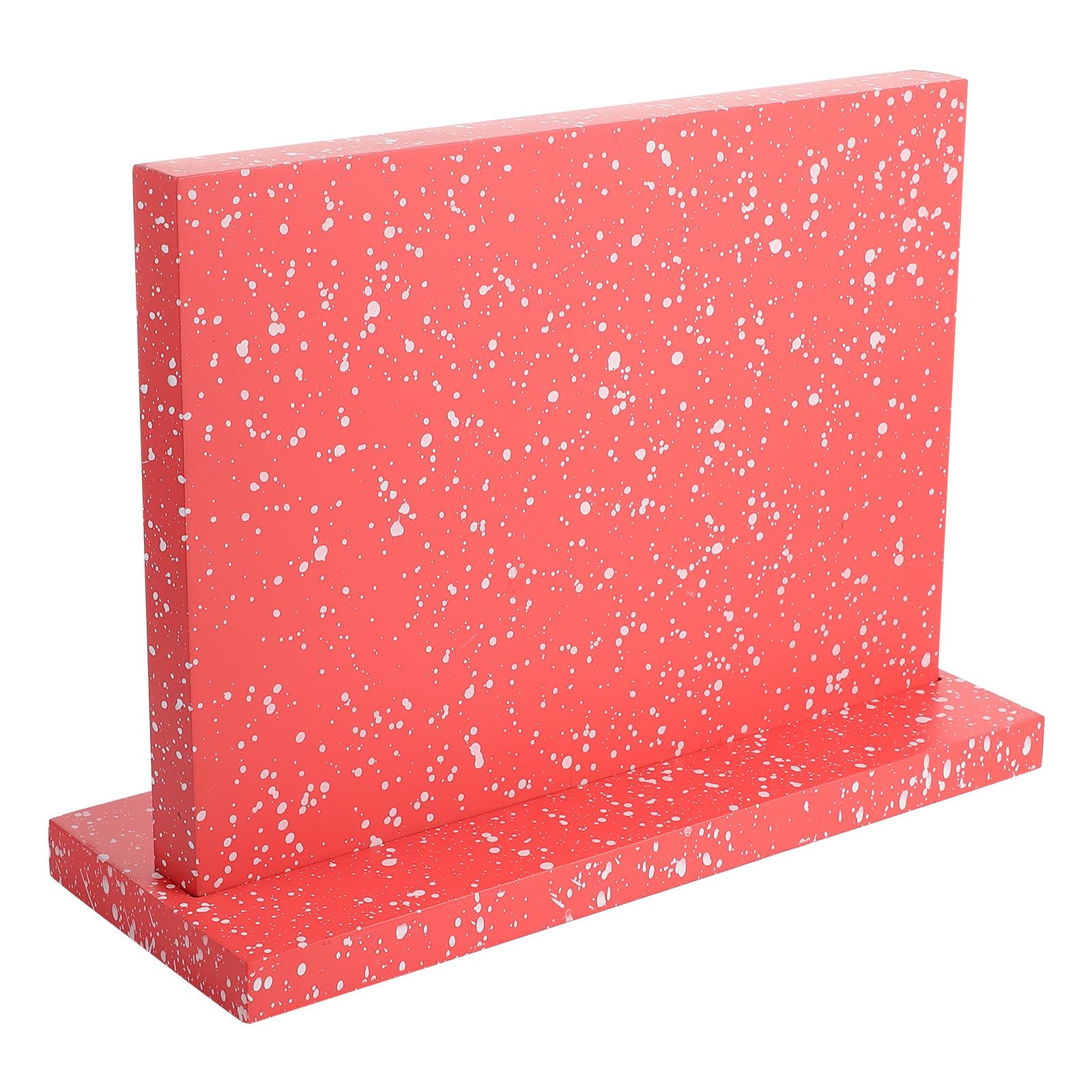 Support de Rangement Magnétique pour Couteaux en Fibreboard Rouge, Stable