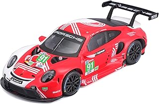 Bburago B18-38308 1:43 Porsche 911 RSR Lemans, Assorted Colours