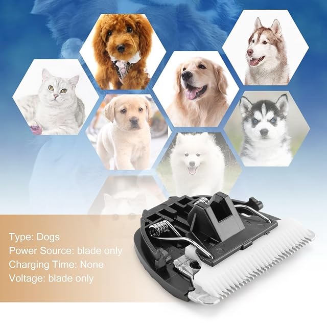 Foto 2 de 5 de Orolotay Cortapelos de Mascotas Cuchilla de Cerámica con Cabezal de Corte Compatible para Cp3100 3180 7800…