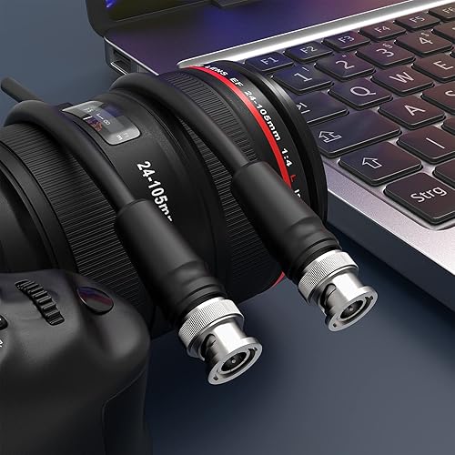 Miniatura 4 de Dbilida Cable SDI 12G de 50 pies, 4K 60Hz RG11 SDI Cable de video SDI 75ohm Cable BNC 16AWG compatible con 6G3G-SDIHD-SDI para cámara de seguridad