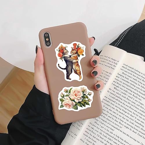 Miniatura 4 de Yoksas 50Pcs Vintage Victorian Stickers - Waterproof Vinyl Old Antique Art Stickers for Laptops,Water Bottles,Scrapbooking,Journals