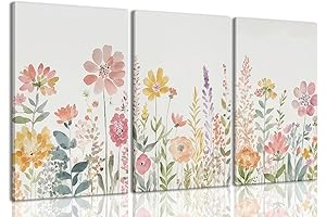 ZQARTZZQ Framed Flower Wall Art