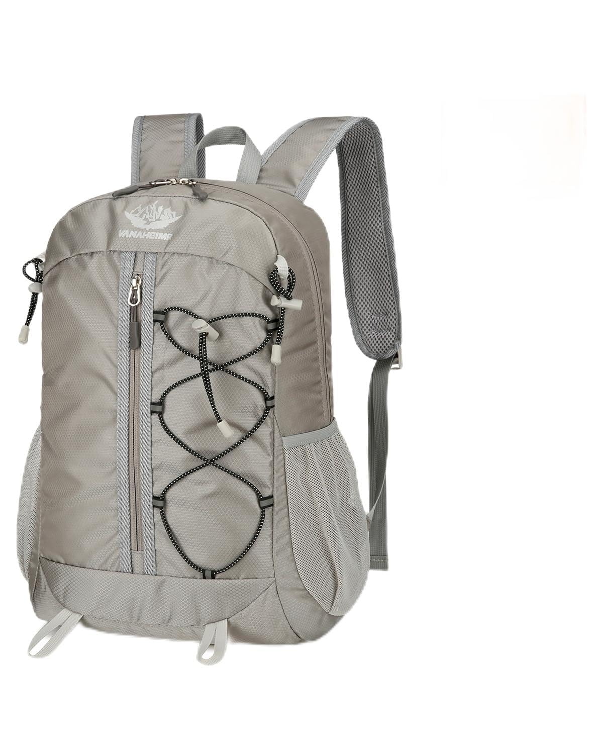 szyanlai Hiking Backpack for Men Women, 30L Ultra Lightweight Foldable Waterproof Rucksack,Back Pack Rucksack for Men Women Kids Camping Travel (Grey)